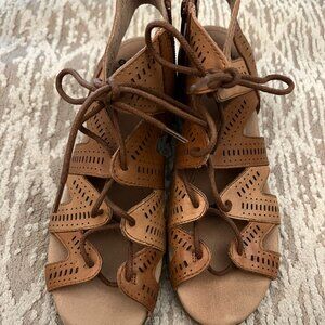 Earth Steph Mali Leather Strappy Sandals